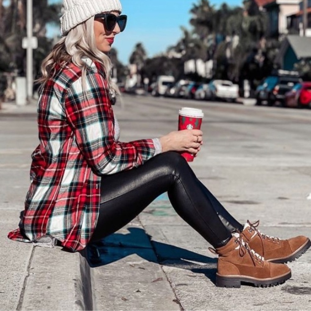 Spanx Faux Leather Leggings